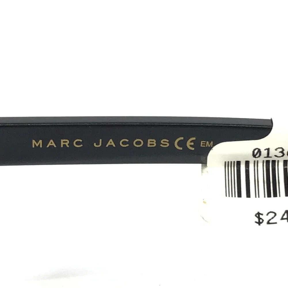 Marc Jacobs Eyeglasses Frames 188 807 Shiny Black Butterfly Full Rim 54-16-145